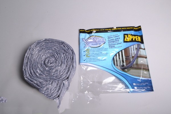 Hose Sock W - Zipper-Plastiflex - 30Ft - Gray For: electrolux/aerus