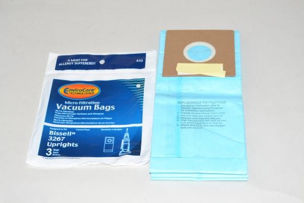 Paper Bags-Bissell 3267 - 3Pk - Upright
6221 For: bissell