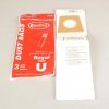 Paper Bags-Dirt Devil - U - 3Pk - Upright Repl For: dirt devil