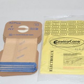 Paper Bags-Electrolux - C - 12Pk - 4 Ply - Tank
Envirocare - Repl For: electrolux/aerus