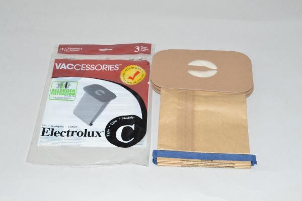 Paper Bags-Electrolux C - Canister - 3Pk For: electrolux/aerus