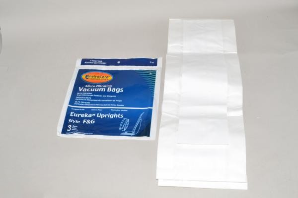 Paper Bags-Eureka - F&G - 3Pk - Upright - Micro
Envirocare - Repl For: eureka,sanitaire
