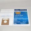 Paper Bags-Eureka - V - 3Pk - Canister - Micro
Envirocare - Repl For: eureka,sanitaire
