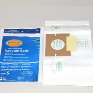 Paper Bags-Hoover - S - 3Pk - Canister - Micro
Fits Oreck Venture/Sk30080 For: envirocare