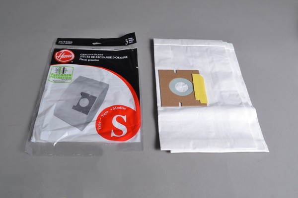 Paper Bags-Hoover - S - 3Pk - Micro - Canister For: hoover