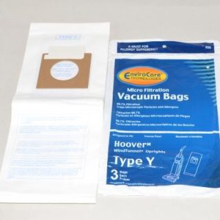 Paper Bags-Hoover - Y - 3Pk - Micro - Envirocare For: envirocare