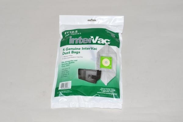 Paper Bags-Intervac Compact - Cs6 - Cs8 - 5Pk For: readivac