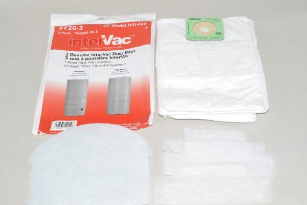 Paper Bags-Intervac Condovac - 3Pk For: readivac