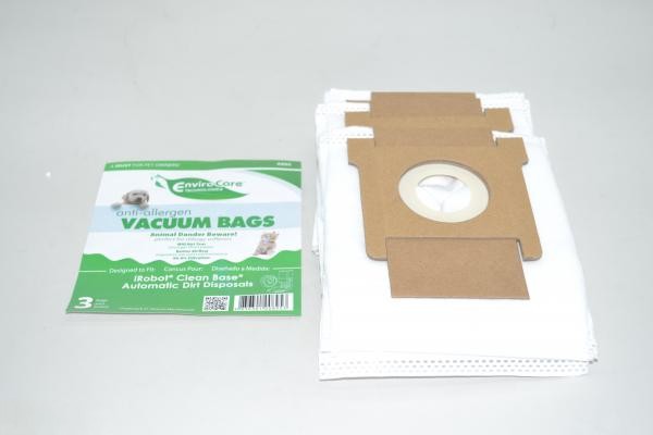 Paper Bags-Irobot Clean Base - 3Pk - Allergen For: evolution-bernina