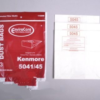 Paper Bags-Kenmore - 5041 - 5045 - 3Pk - Canister - Enviro
Kenmore ''H'' Bag For: kenmore