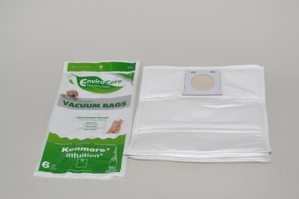 Paper Bags-Kenmore Intuition - 6Pk - Allergen
Fits Bu4022 - Bu4023 - Ib600 For: kenmore