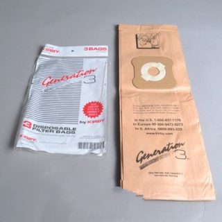 Paper Bags-Kirby - Generation 3 - 3Pk - Upright For: kirby
