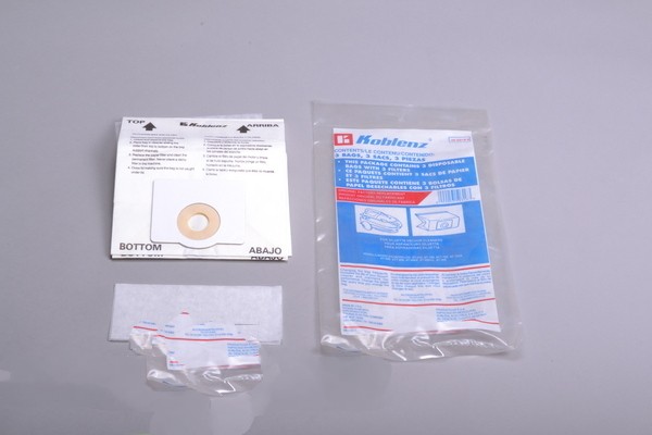 PAPER BAG, AT650, AT800 3PK Part Number: 45-0316-5 for Koblenz
