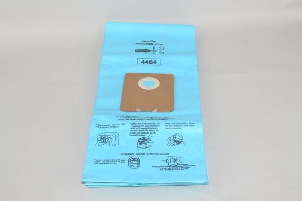 Paper Bags-Mastercraft - 4464 - 5Pk - Micro - Wet Dry - Repl
Fits 605-612 - 641 For: bona