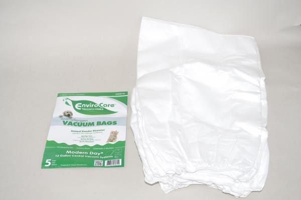 Paper Bags-Modern Day - 5Pk - Allergen - 12 Gallon For: titan