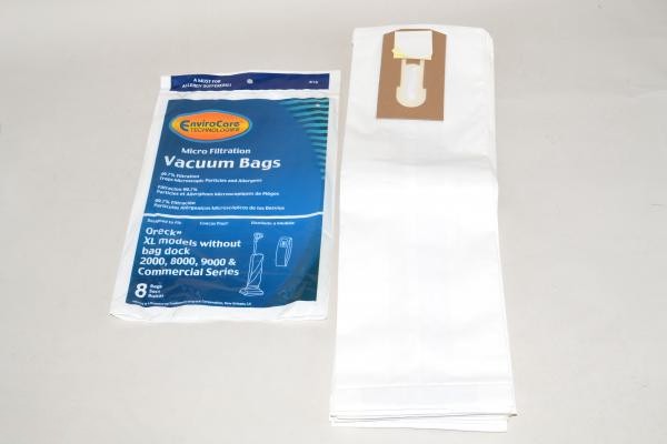 Paper Bags-Oreck - 8Pk - Micro - Env - Upright - Repl For: oreck