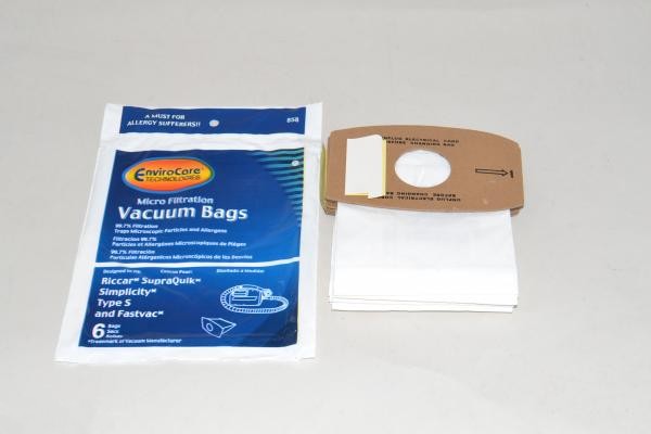 Paper Bags-Riccar - S - 6Pk - Supra - Simplicity - Micro - Rep
Riccar Rsq1 For: simplicity/riccar