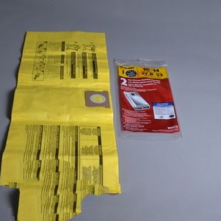 Paper Bags-Shop-Vac - 2Pk - High Efficiency Drywall
10-14 Gallons For: shop vac