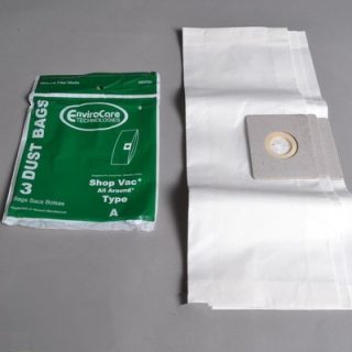 Paper Bags-Shop-Vac - A - 3Pk - 1.5 Gallon - Replacement For: shop vac