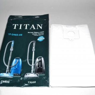 Paper Bags-Titan T9200 - T9500 - Hepa - 6Pk For: titan