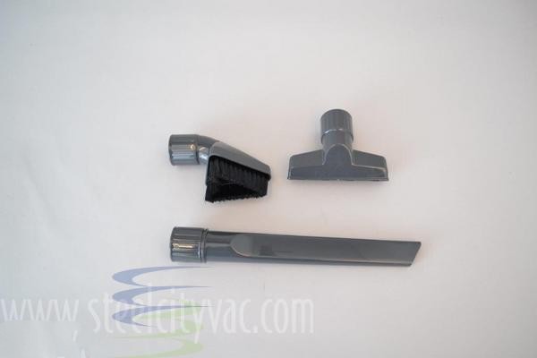 Tool Kit - 3Pc - Sebo Upright - Gray
Contains Dust Brush - Crevice Tool & Furniture Tool For: sebo