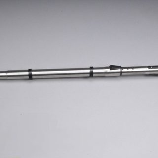 1 1/4" metal retractable wand with cable management clips 1 1/4" for central vacuums and silver king