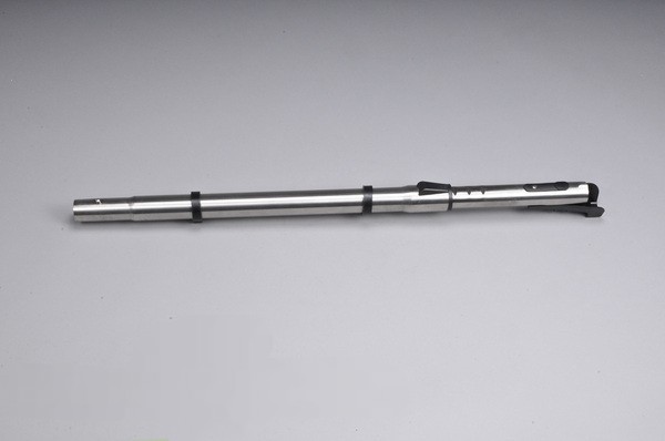1 1/4" metal retractable wand with cable management clips 1 1/4" for central vacuums and silver king