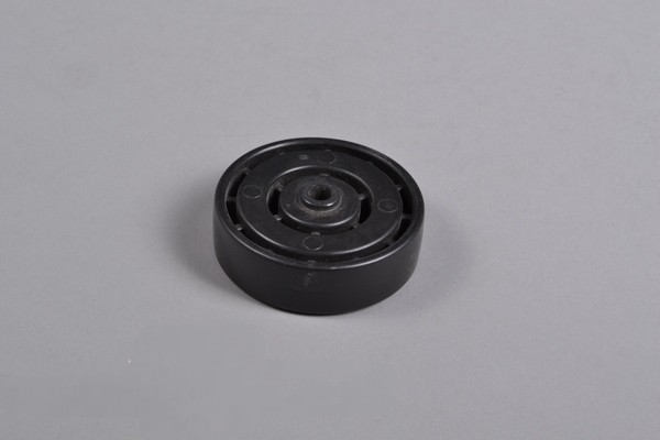 REAR WHEEL, STD UPRIGHTS & 1200/1700 CANS BLACK Part Number: 253925 for Eureka