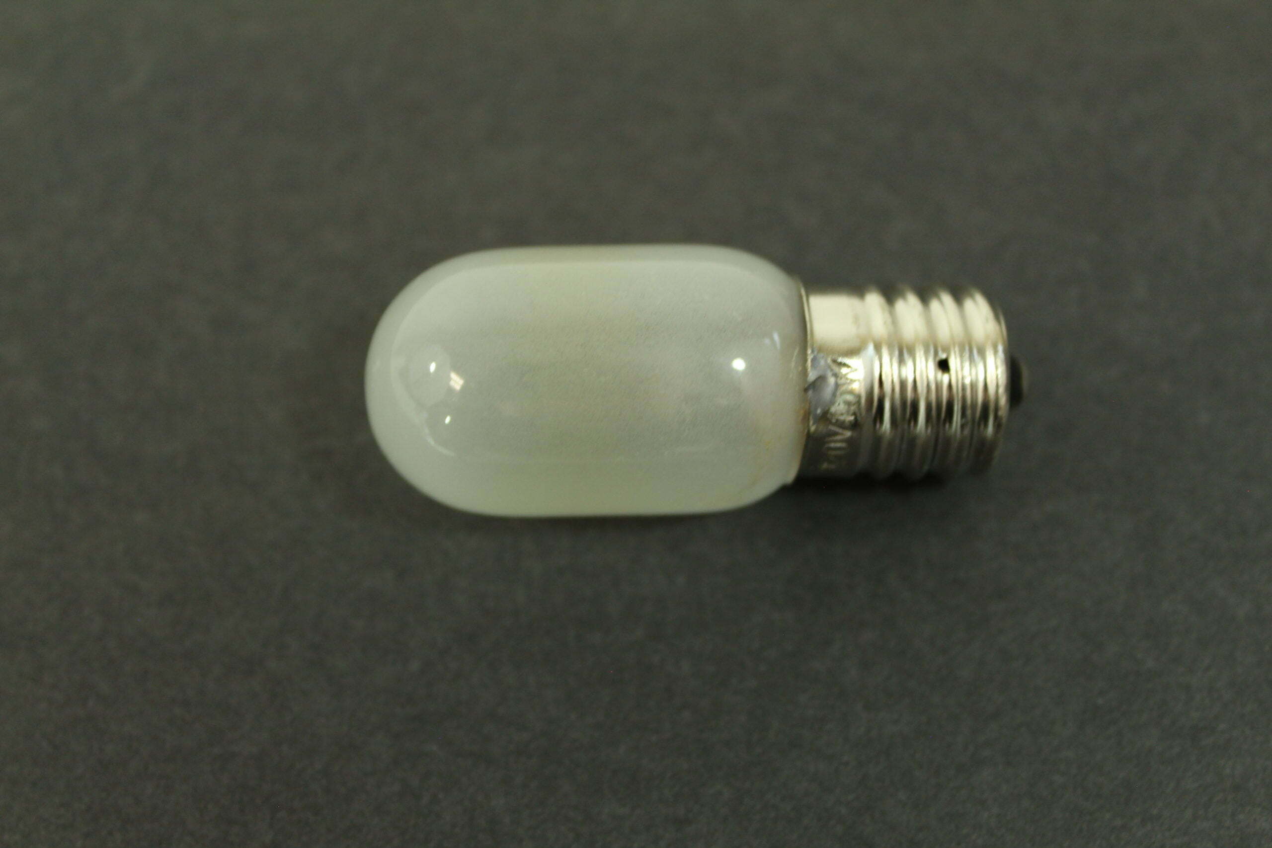Frosted Globe 15 Watt Light Bulb with 5/8 Screw Base - VacuumsRUs