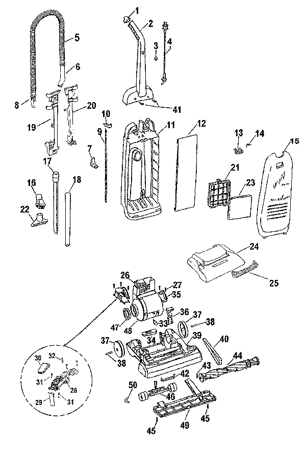 Hoover U5104 schematic page 2 preview