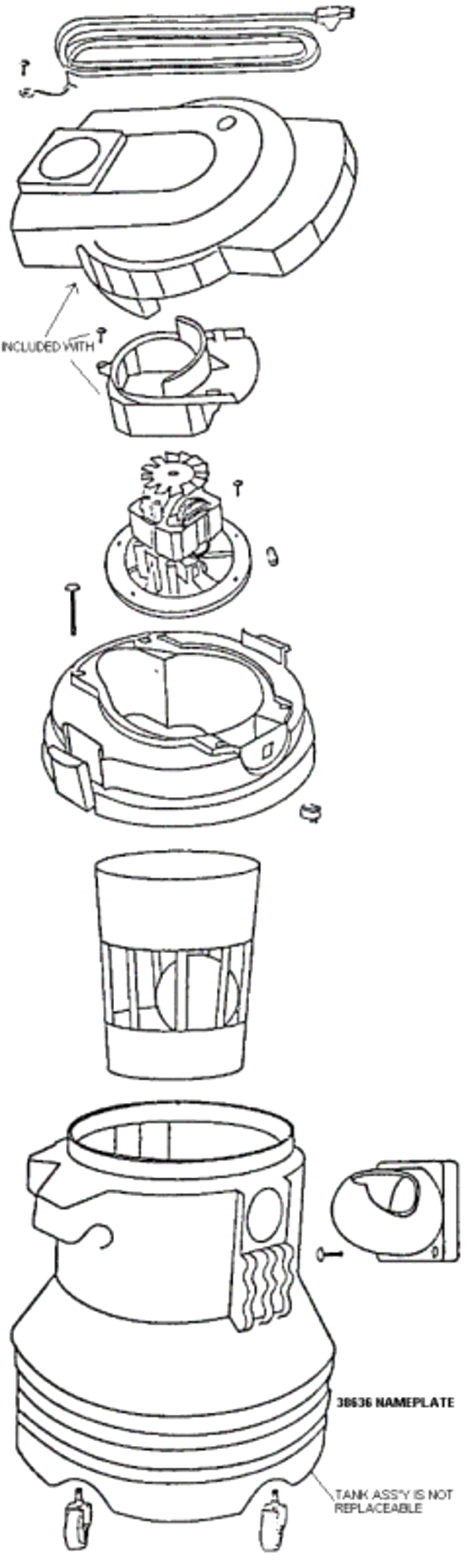 Eureka 2822A schematic page 2 preview