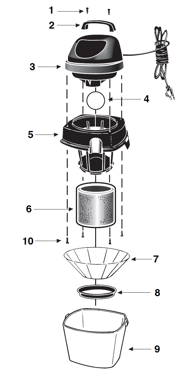 Shop-Vac 2E150 schematic page 2 preview