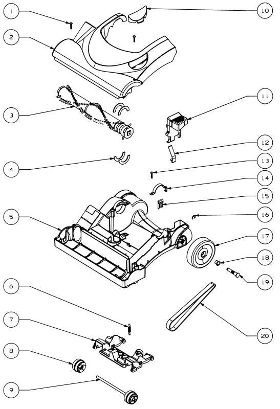 Eureka 4760 schematic page 3 preview