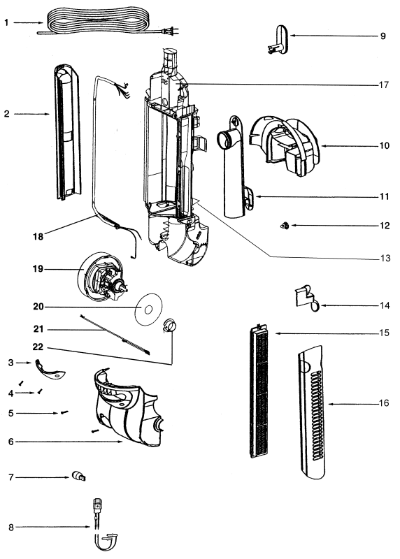 Eureka 5505 schematic page 4 preview