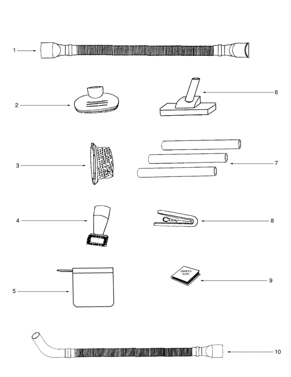 Eureka 59AV exploded schematic diagram (page 1)