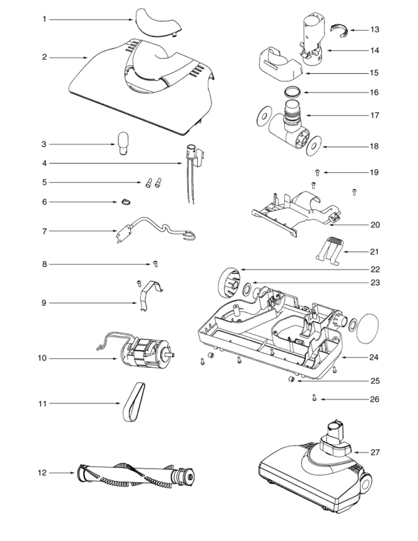 Eureka 6852 schematic page 3 preview