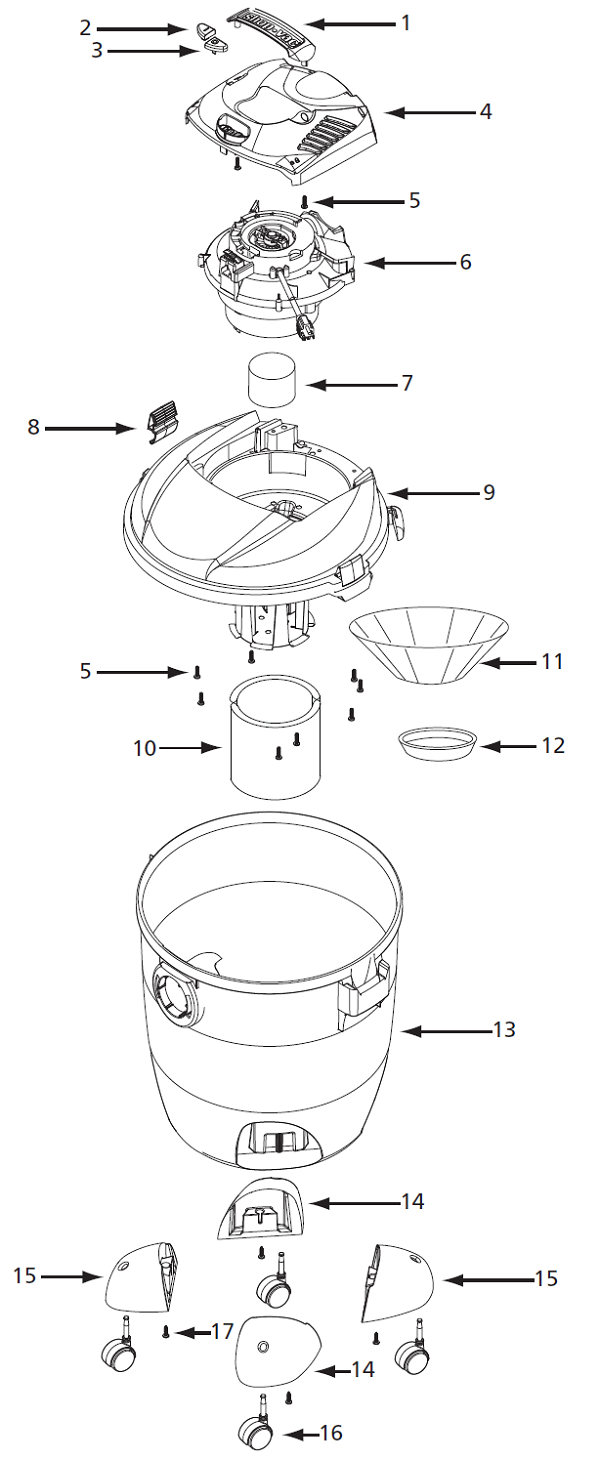 Shop-Vac 86EM300 schematic page 2 preview