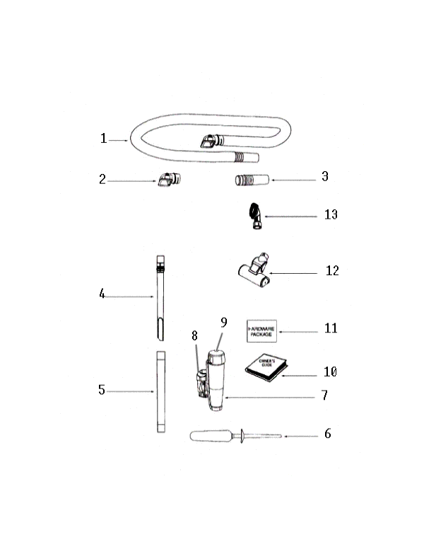 Eureka 8810AVZ schematic page 1 preview