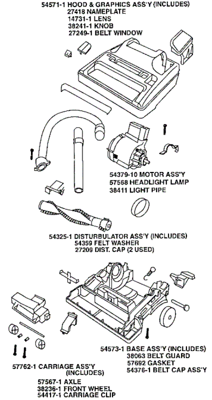 Eureka 9845 schematic page 2 preview