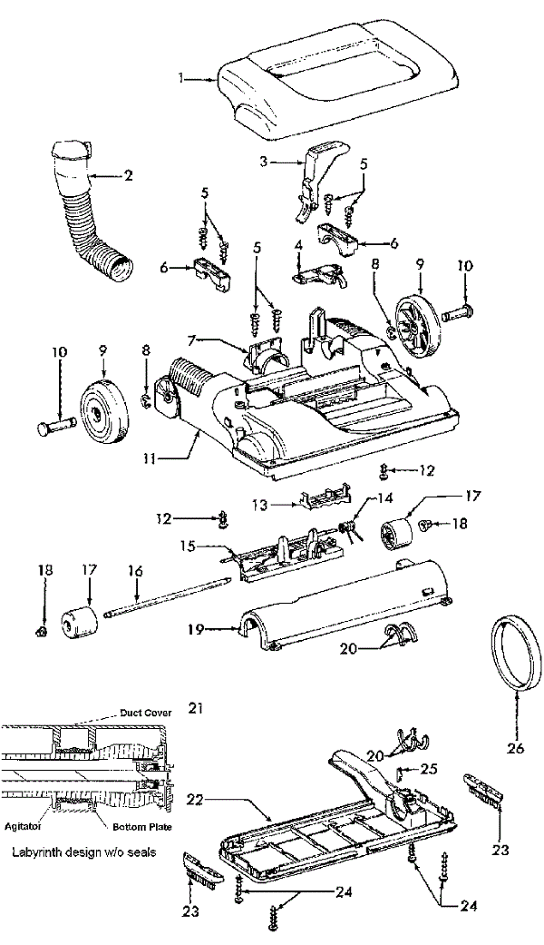 Hoover C1712 schematic page 2 preview
