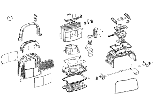 Oreck CC1400A schematic page 2 preview