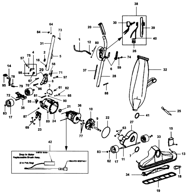 Dirt Devil CR5158 schematic page 2 preview