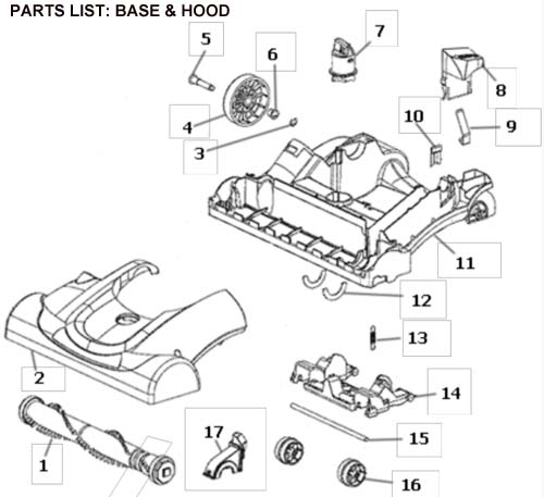 Eureka 3276BVZ schematic page 1 preview
