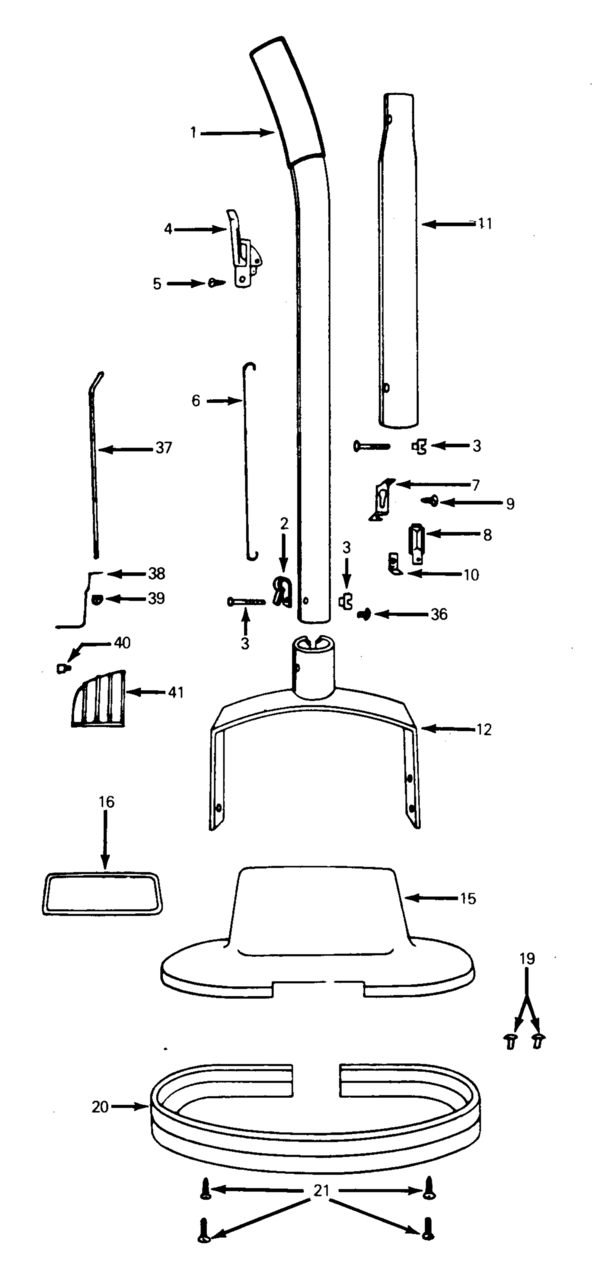 Hoover F4005 schematic page 1 preview
