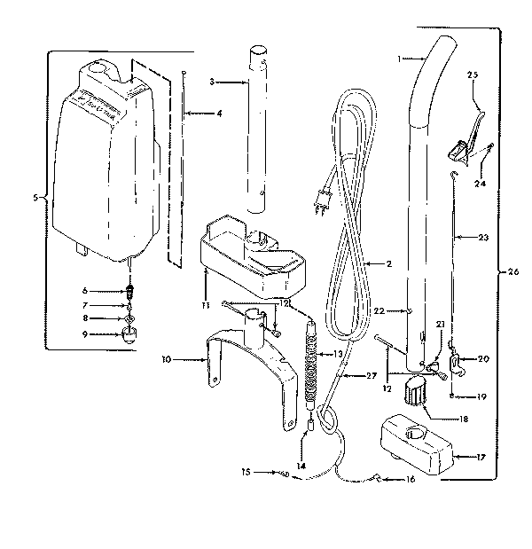 Hoover F4300 schematic page 1 preview