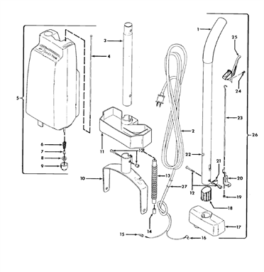 Hoover F4323 schematic page 2 preview