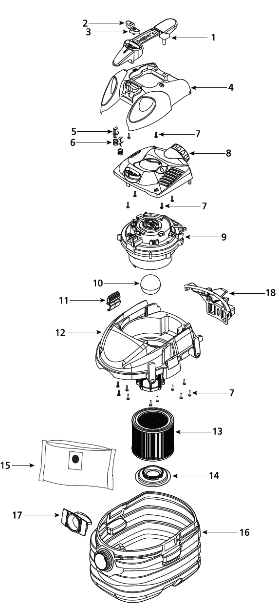Shop-Vac H87S550A schematic page 2 preview