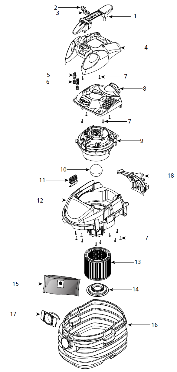 Shop-Vac H87S550A schematic page 3 preview