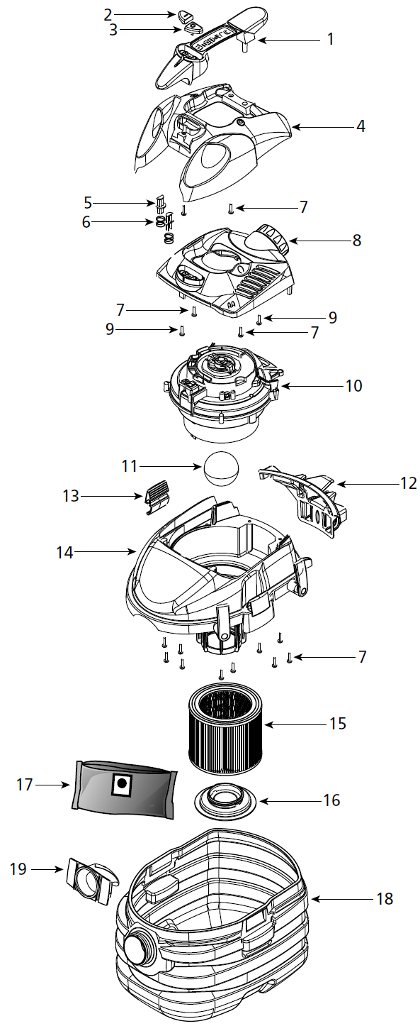 Shop-Vac H87S550A schematic page 4 preview