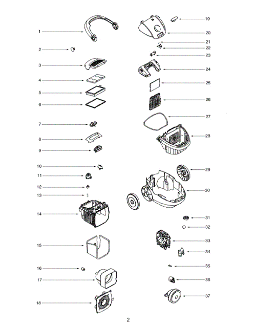 Sanitaire PE6985A schematic page 2 preview